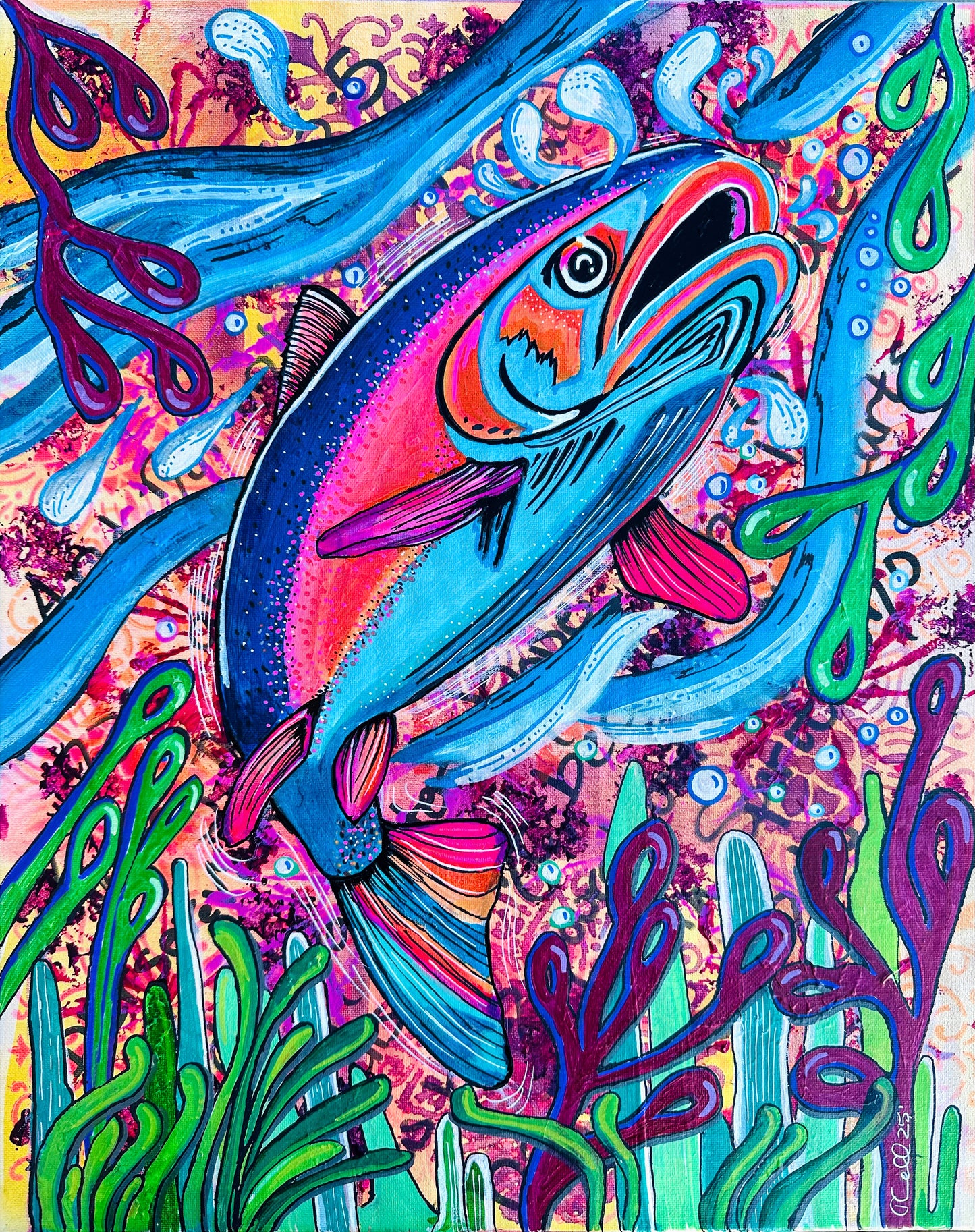 Fishing for Hope 18x24''