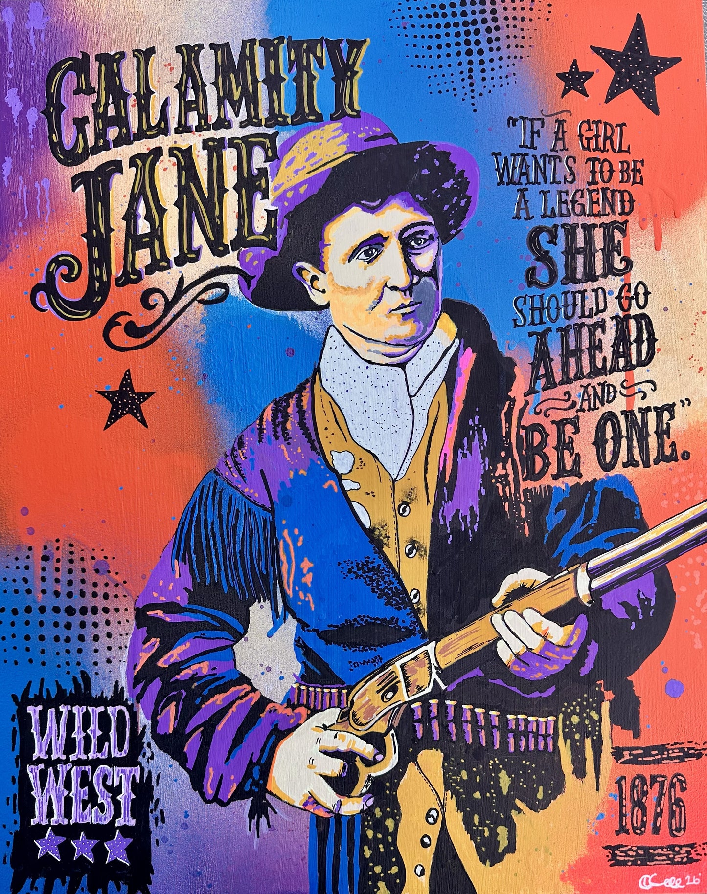 Calamity Jane Fine Art Print – Legends of Grit