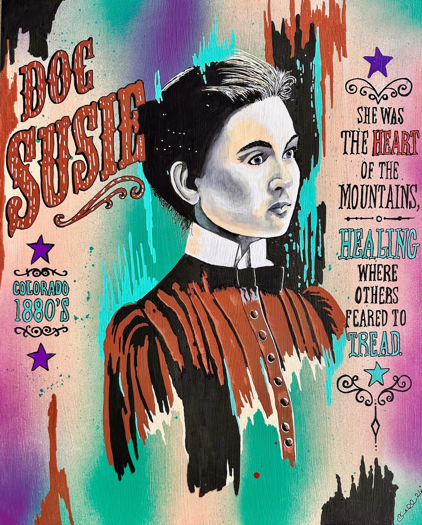Doc Susie Fine Art Print – Legends of Grit