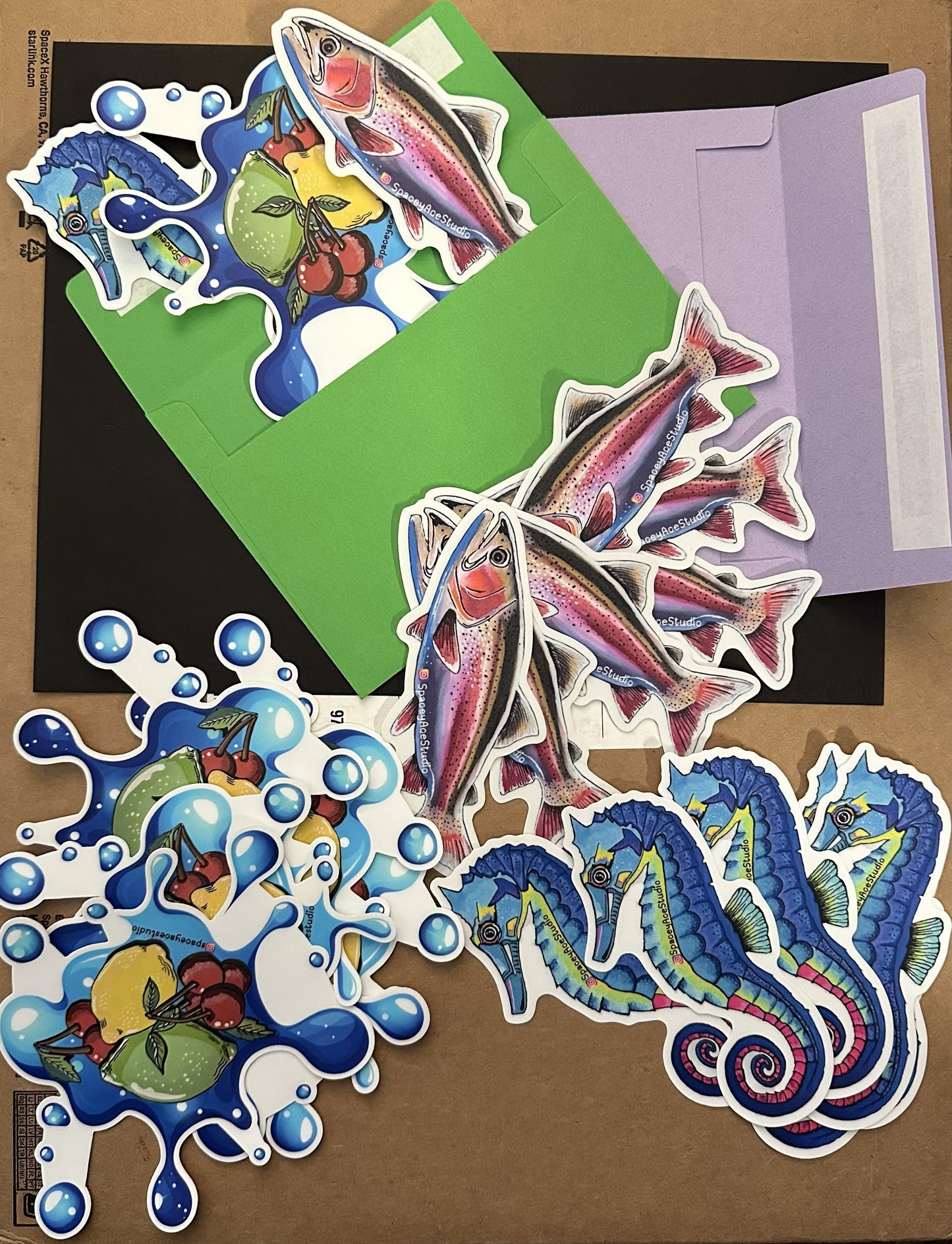 Water and Citrus Sticker Pack