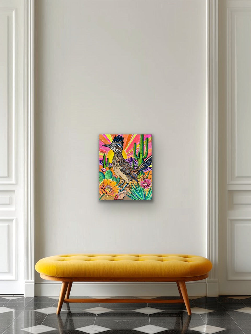 The Long Run | Original Mixed Media Painting