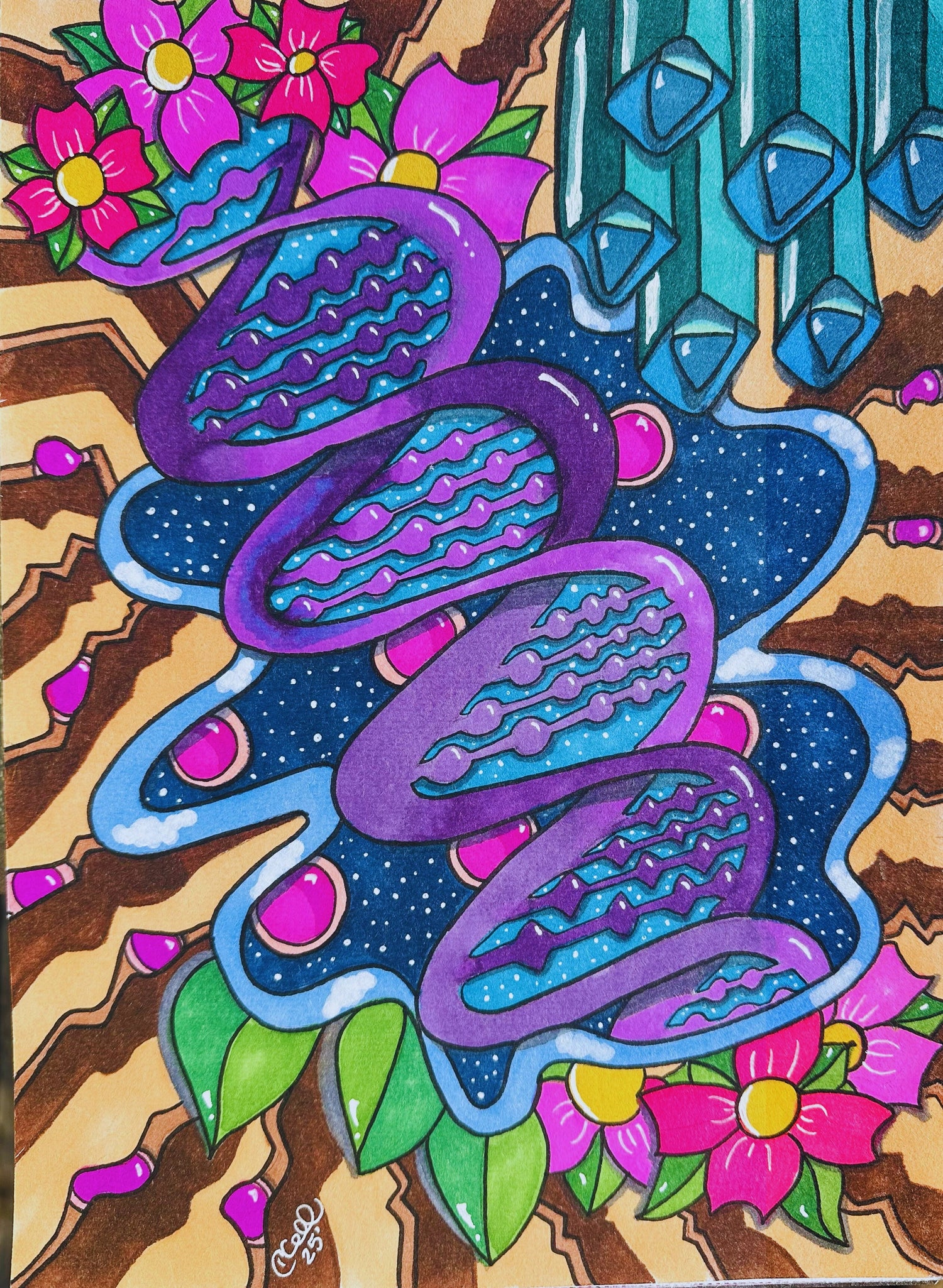 Original Art: Abstract, graffiti, cartoon, mixed media pieces