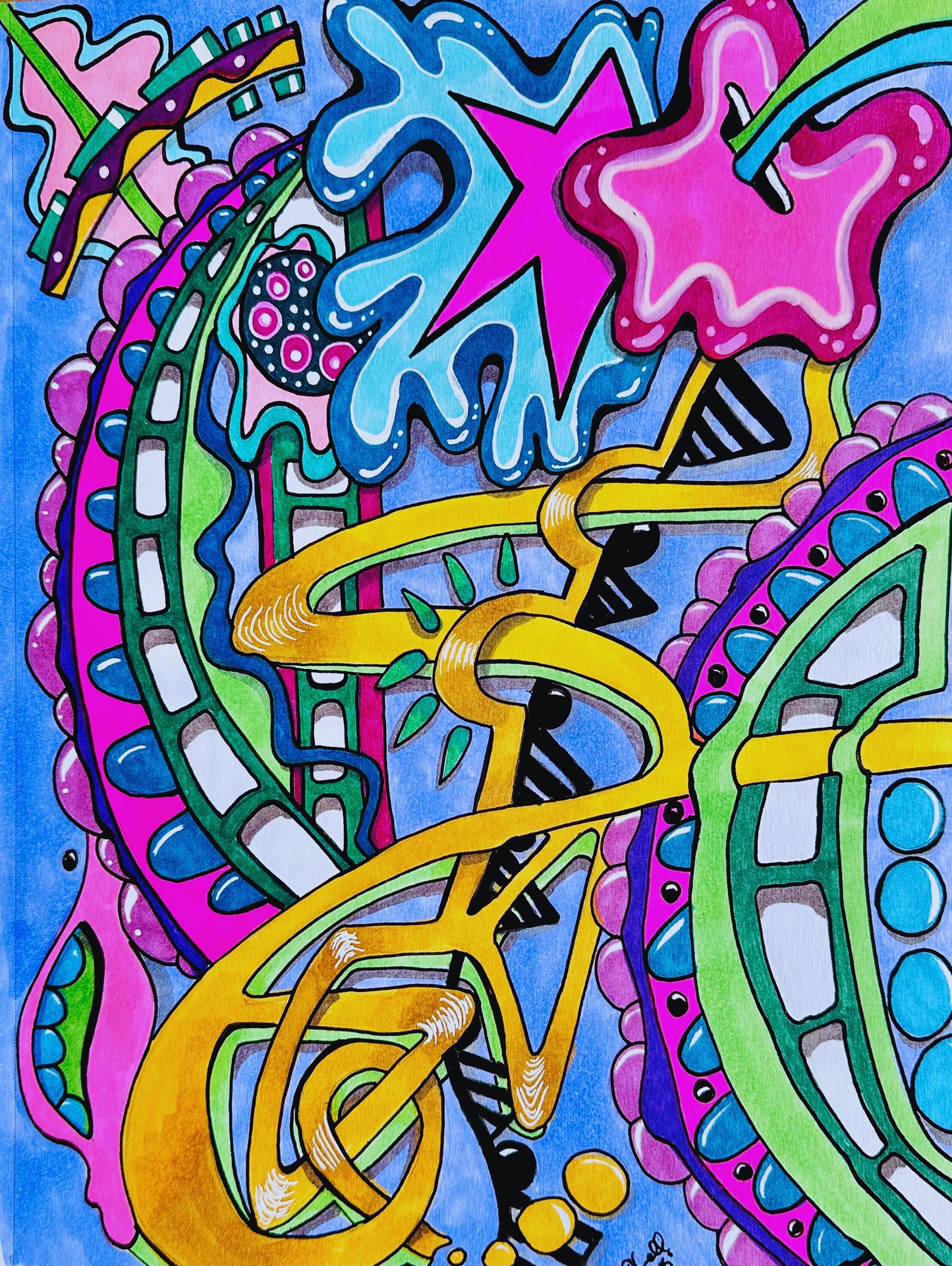 Knots of Love print  13 x 18 cm 5 x 7 in
