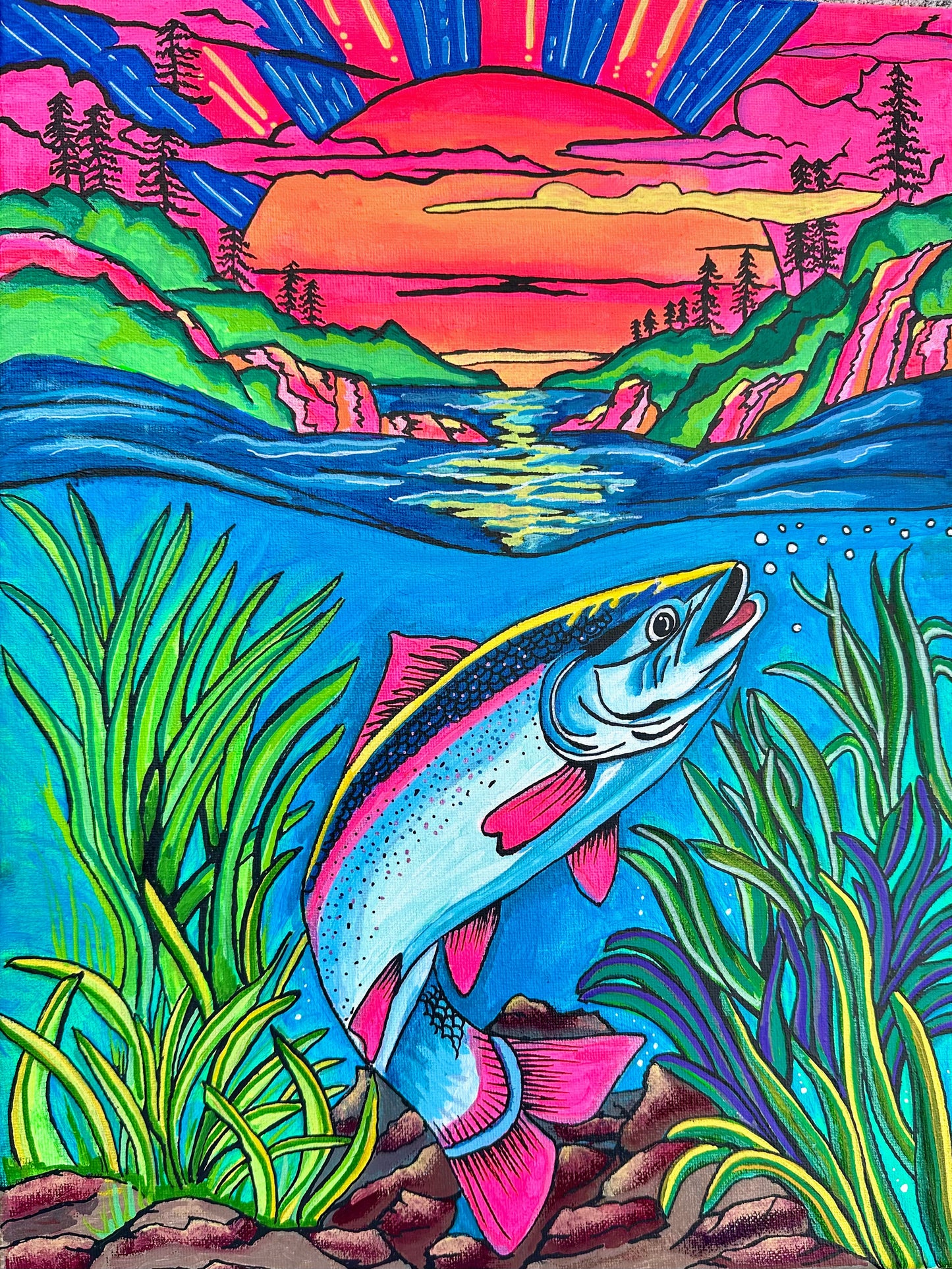 Sunset Trout