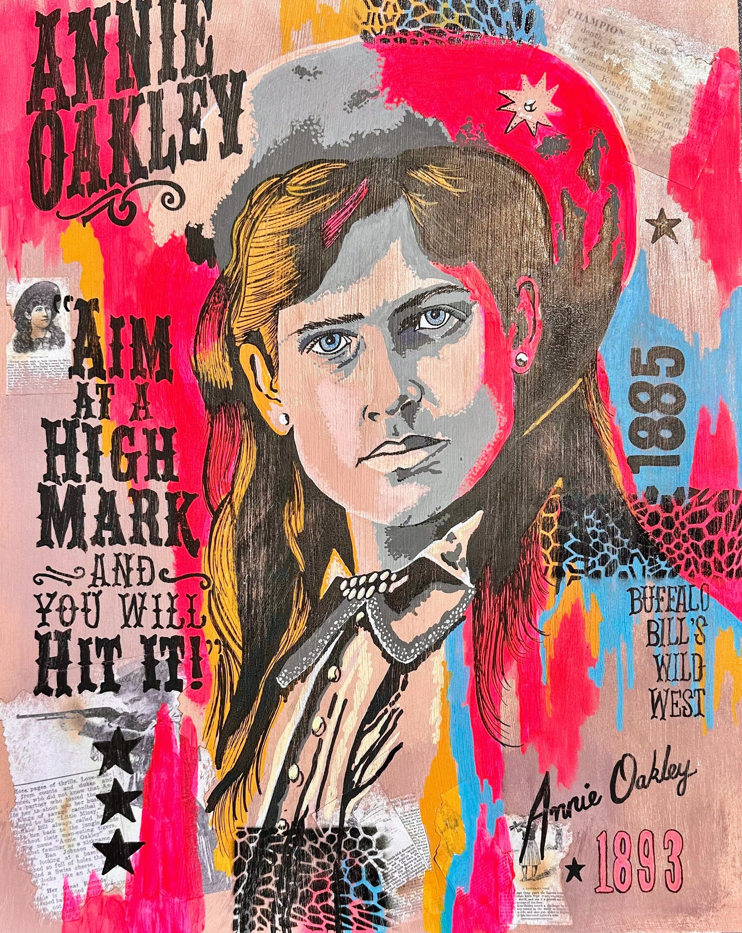 Annie Oakley & Her Gun-Original Pair