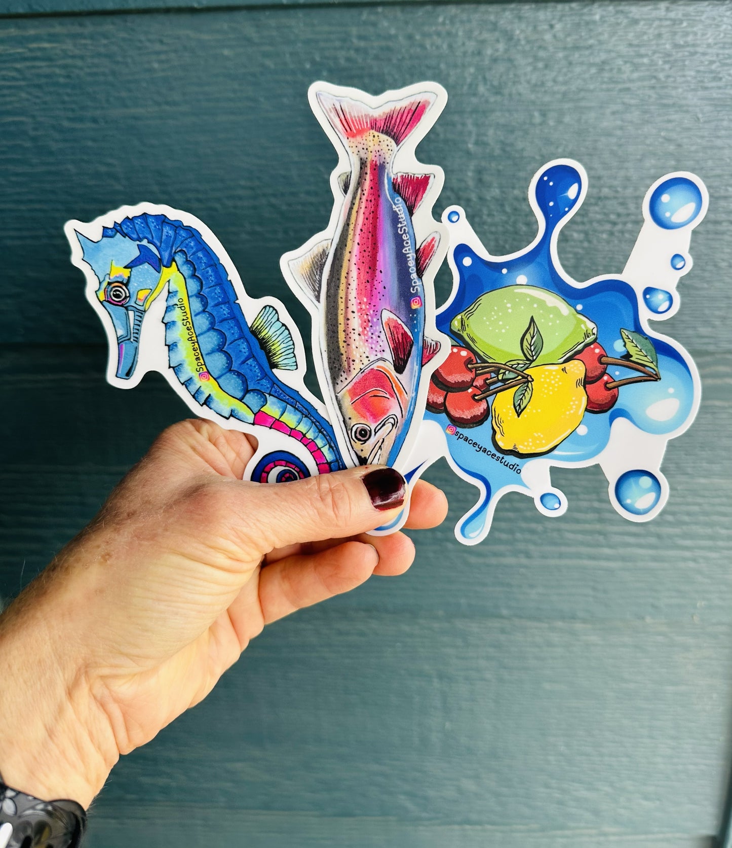 Water and Citrus Sticker Pack
