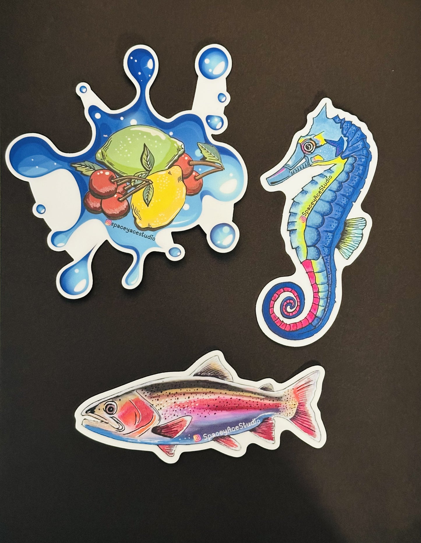Water and Citrus Sticker Pack